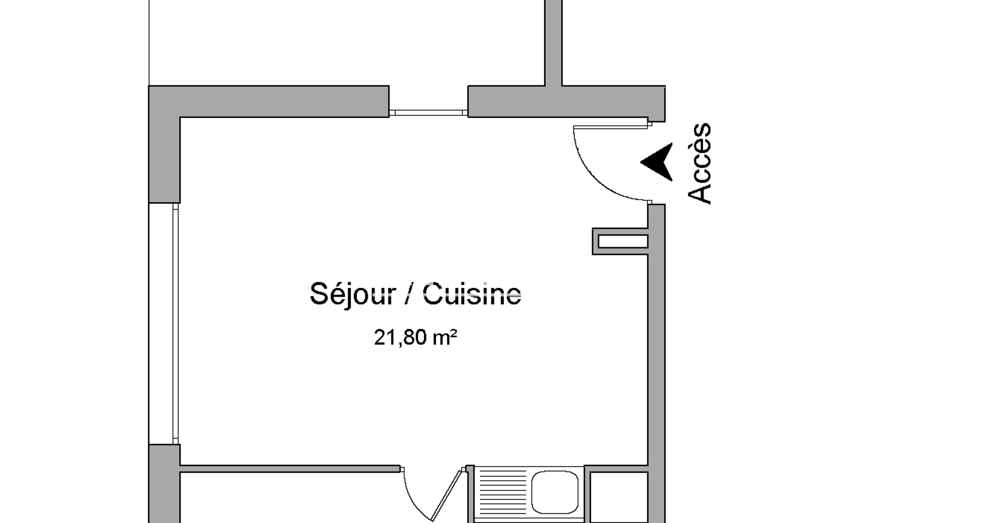 Appartement 2 pièces (36.3 m²) à louer - Cergy (95800)