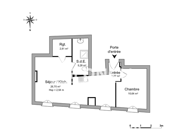 Appartement 2 pièces (47.2 m²) à louer - Charleval (13350)