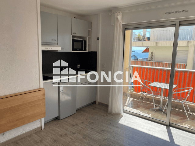 Studio meublé (21.48 m²) à louer - Nice (06200)