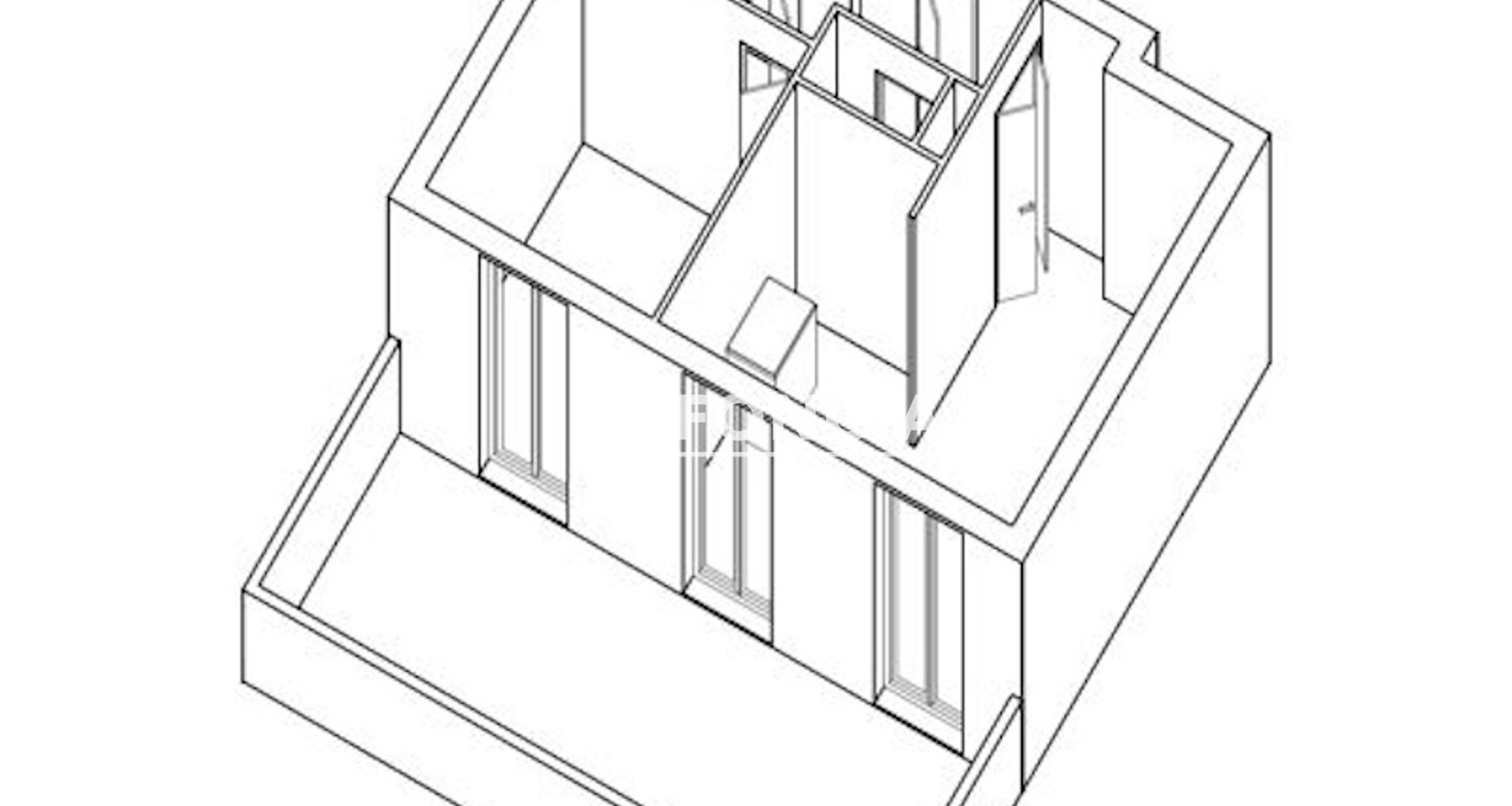 Appartement 2 pièces (36.33 m²) à louer - Bailly-romainvilliers (77700)