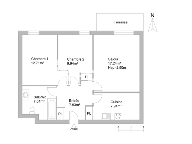 Appartement 3 pièces (62.74 m²) à louer - Tarascon (13150)