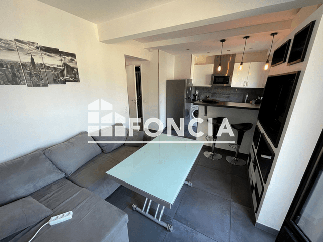 Appartement meublé 2 pièces (30.44 m²) à louer - Nice (06300)