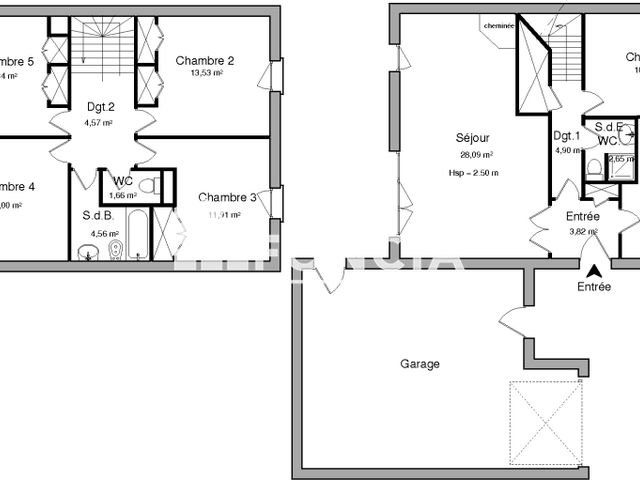 Maison 7 pièces (120.61 m²) à louer - Verneuil S/seine (78480)