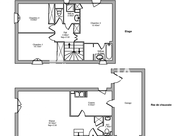 Maison 4 pièces (87.58 m²) à louer - Valbonne (06560)