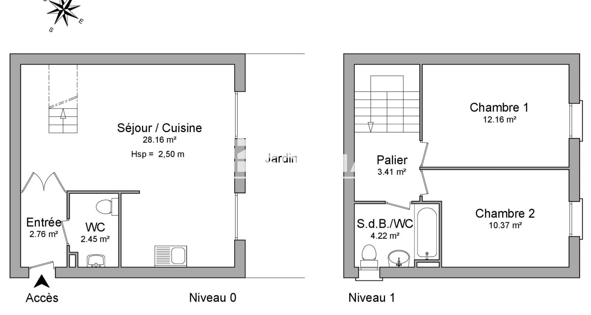 Appartement 3 pièces (63.53 m²) à louer - Gretz-armainvilliers (77220)