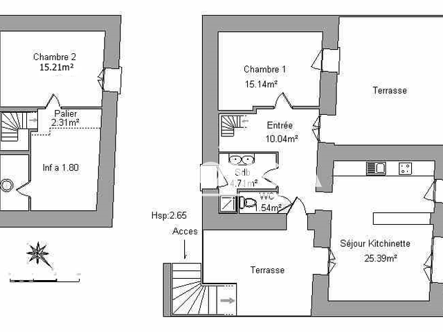 Appartement 3 pièces (75.67 m²) à louer - Volx (04130)