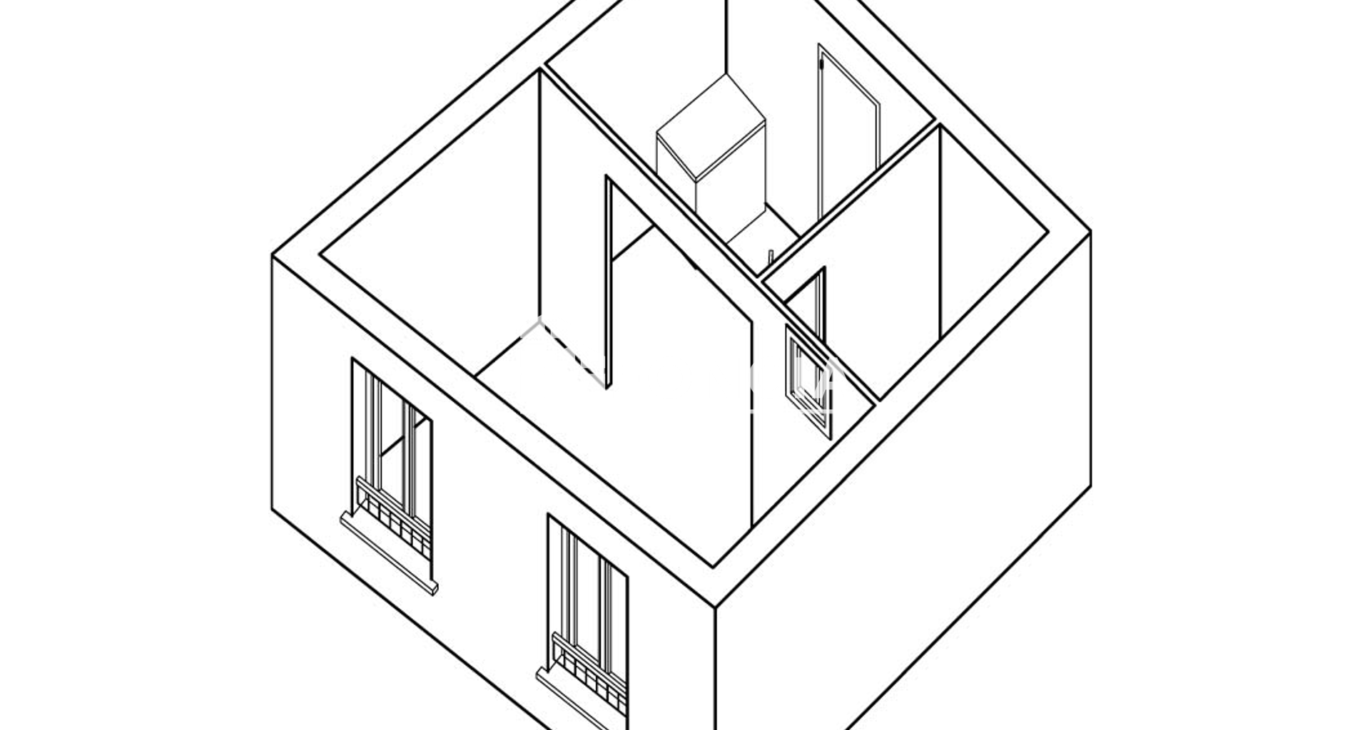 Studio (22.66 m²) à louer - Flins-sur-seine (78410)