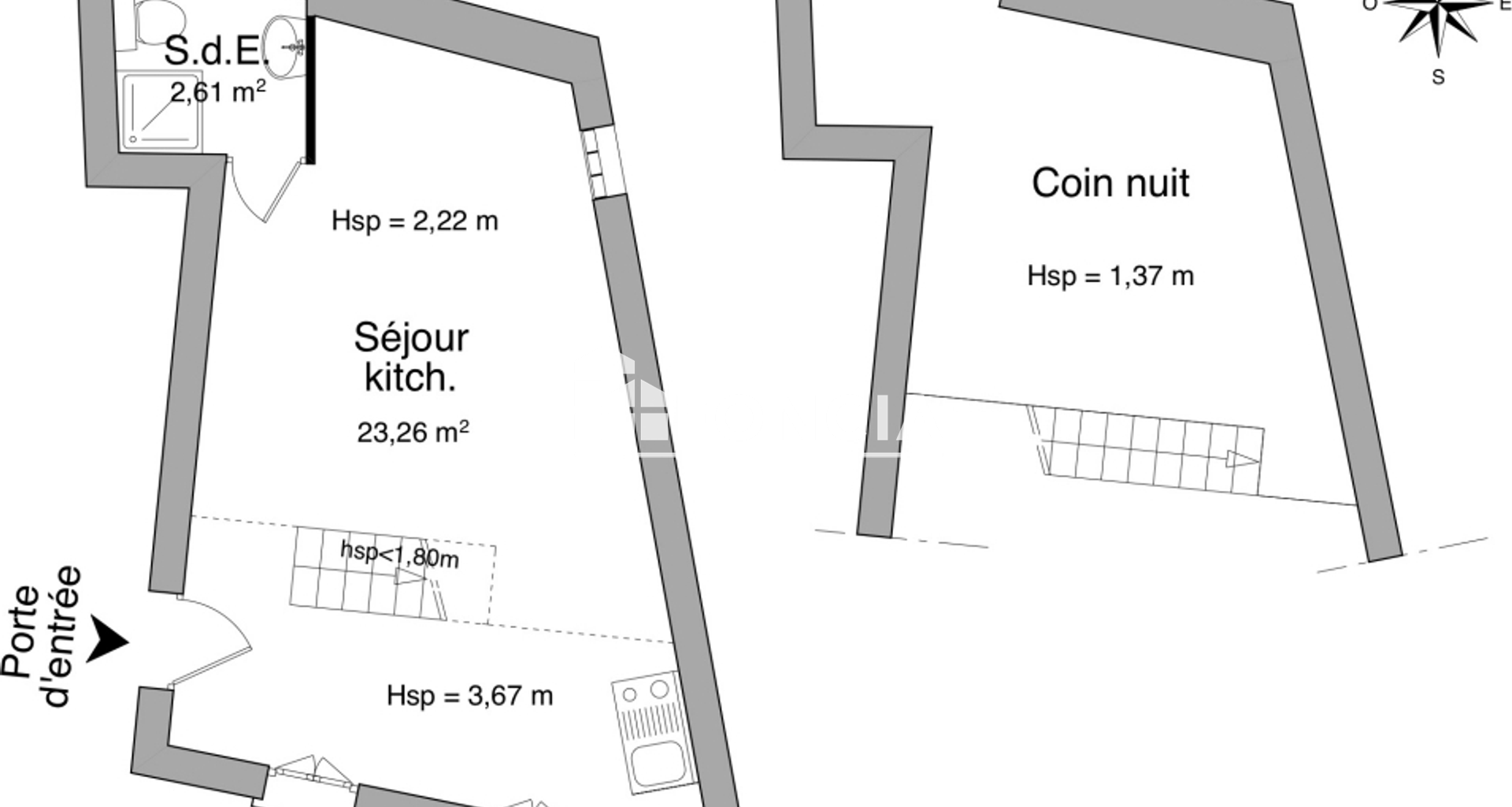 Studio (25.87 m²) à louer - Toulouse (31000)