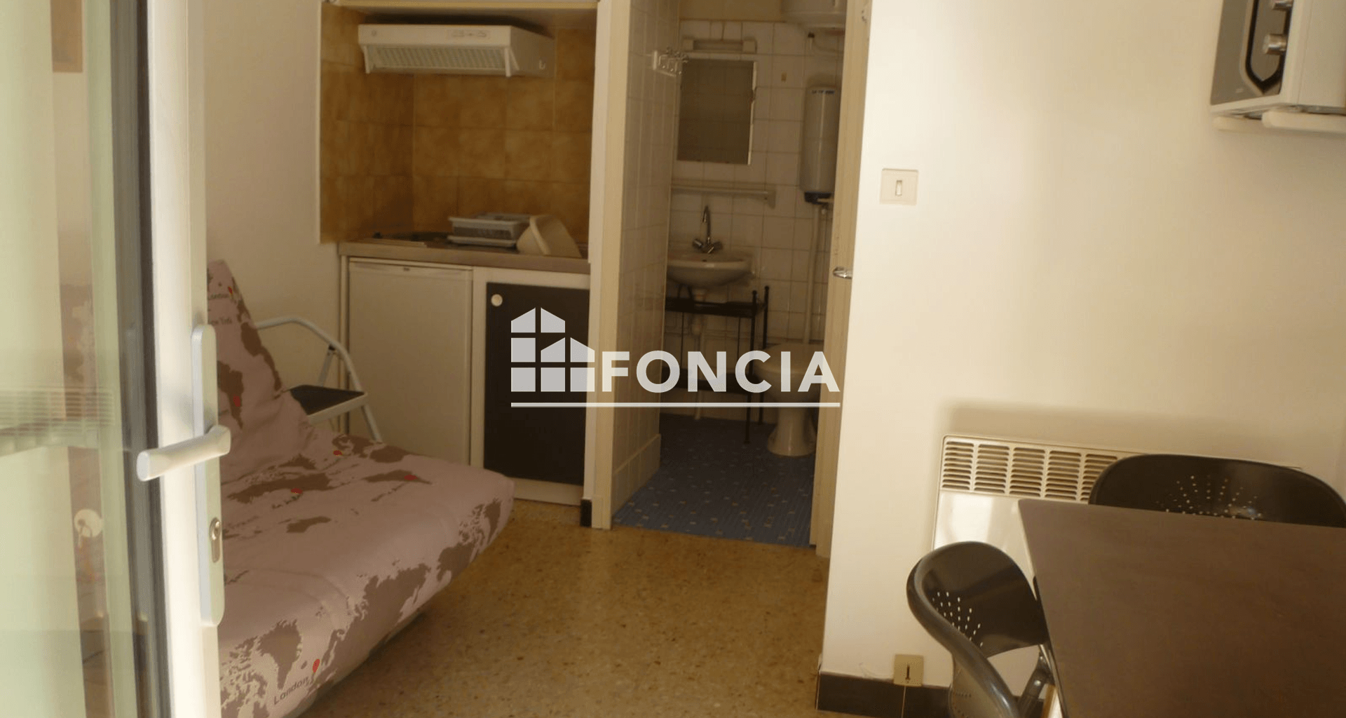 Studio meublé (12.45 m²) à louer - Aix-en-provence (13100)