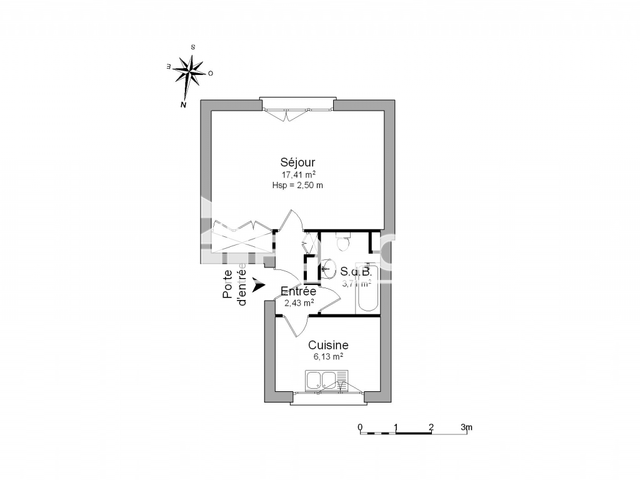 Studio (29.68 m²) à louer - Triel Sur Seine (78510)