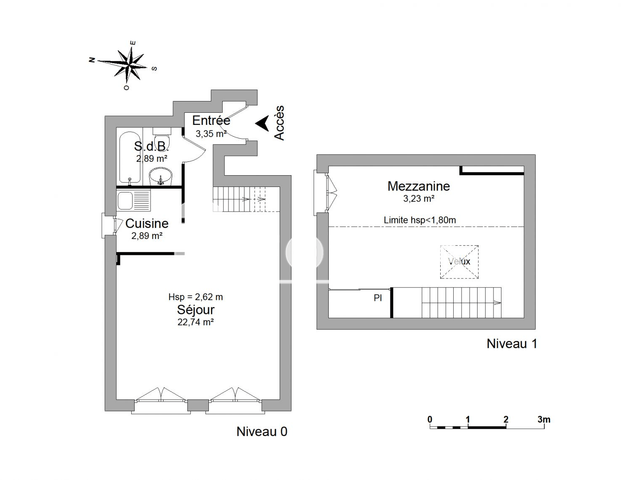Studio meublé (35.1 m²) à louer - Arles (13200)