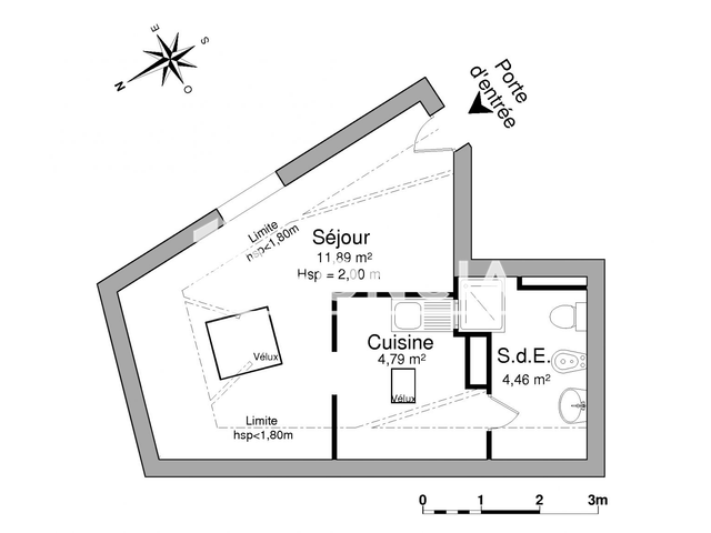 Studio (21.14 m²) à louer - Toulouse (31000)