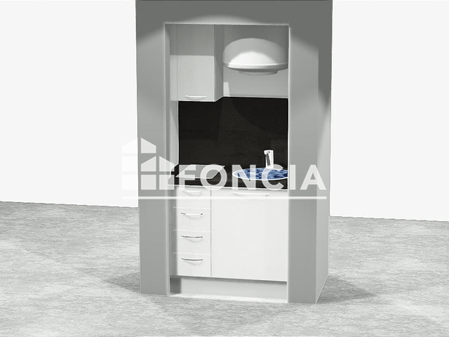 Studio meublé (10.1 m²) à louer - Lorient (56100)