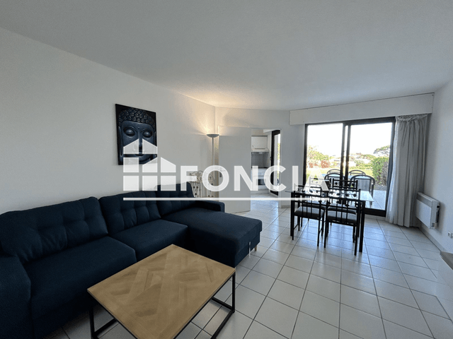 Appartement meublé 2 pièces (44.57 m²) à louer - Antibes (06600)