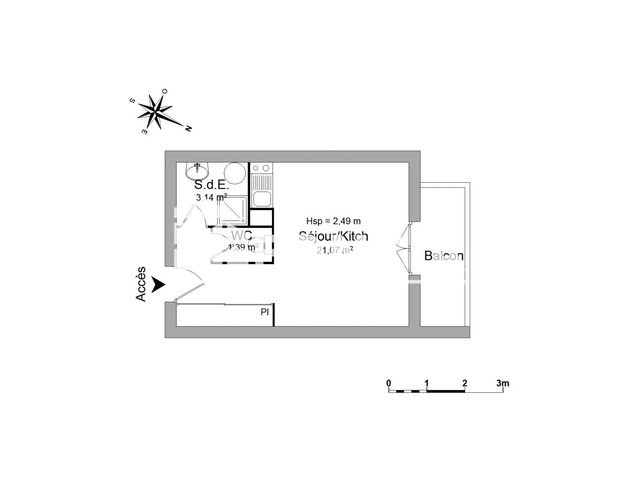 Studio (25 m²) à louer - Castanet Tolosan (31320)