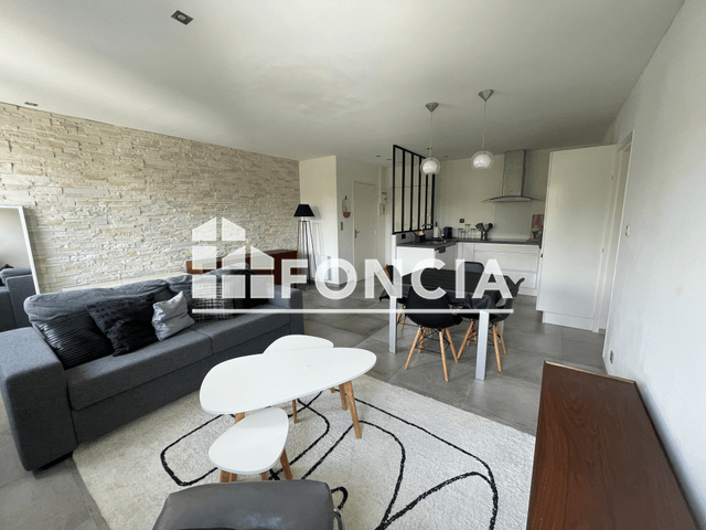 Appartement meublé 3 pièces (61.21 m²) à louer - Nantes (44300)