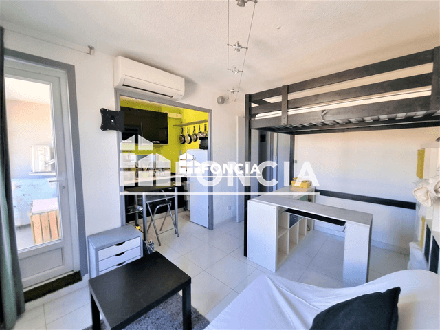 Studio meublé (21.2 m²) à louer - Toulon (83000)