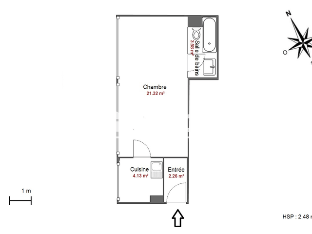 Studio (31 m²) à louer - Gex Cedex (01170)