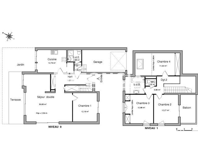 Maison 5 pièces (118.07 m²) à louer - Thonon-les-bains (74200)