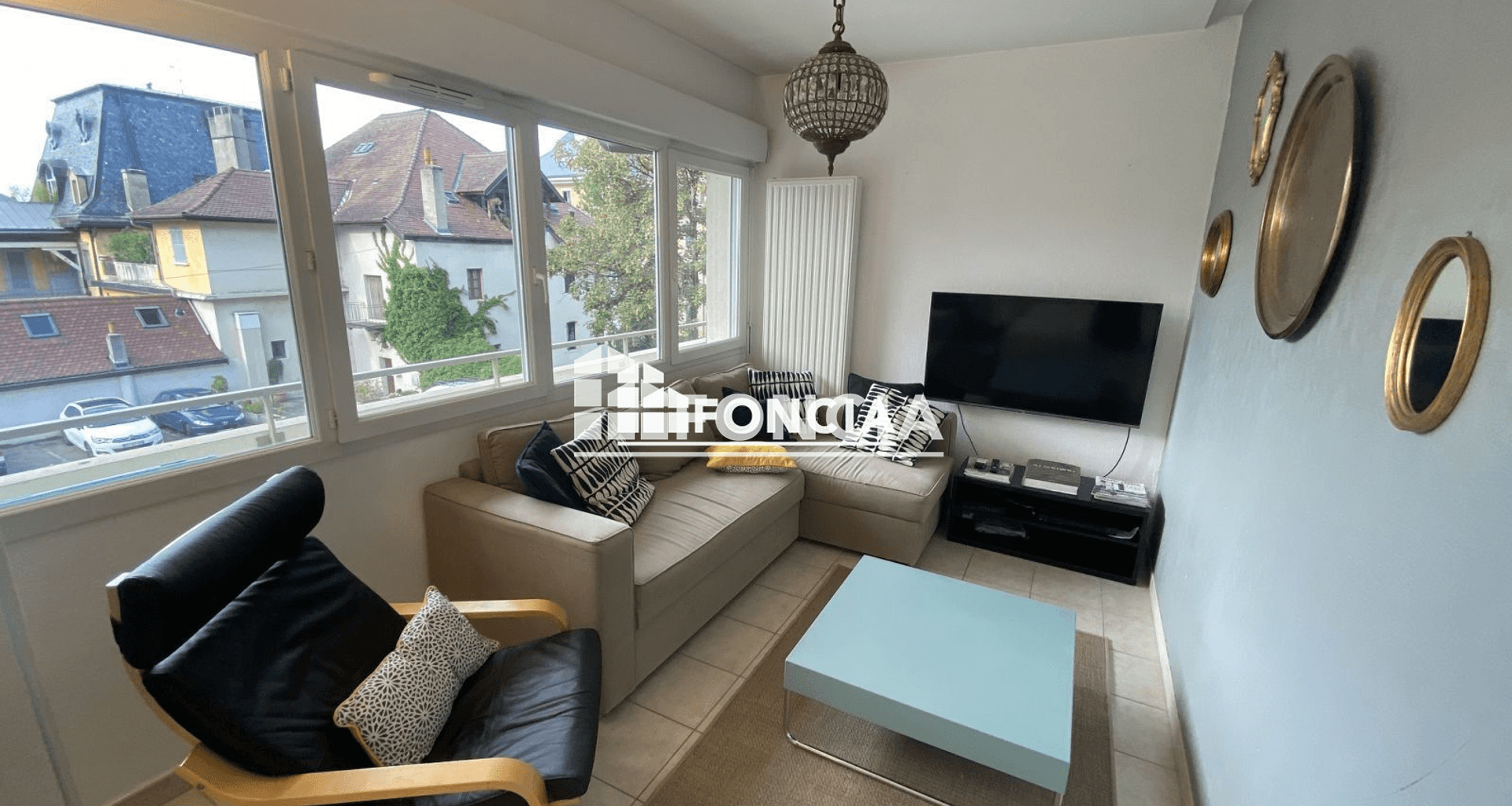 Appartement meublé 3 pièces (77.84 m²) à louer - ÉVian-les-bains (74500)