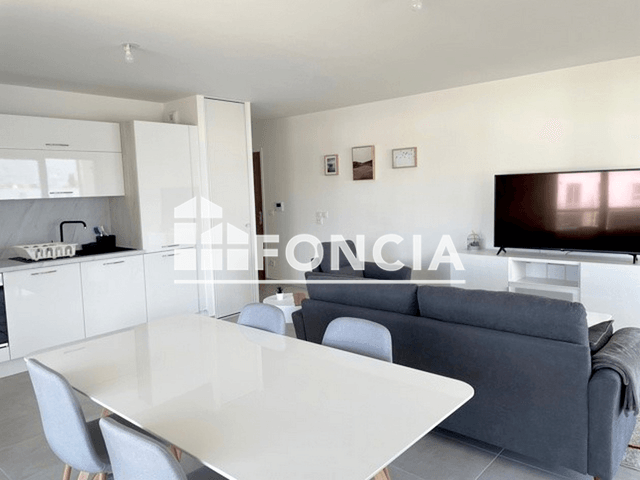 Appartement meublé 3 pièces (67.45 m²) à louer - Saint Genis Pouilly (01630)