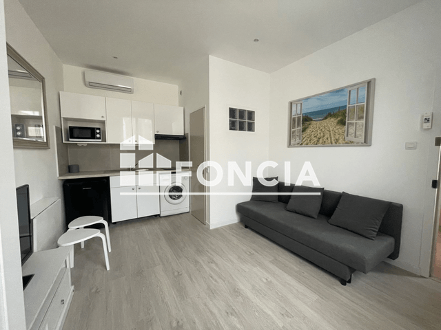 Studio meublé (15.5 m²) à louer - La Seyne Sur Mer (83500)