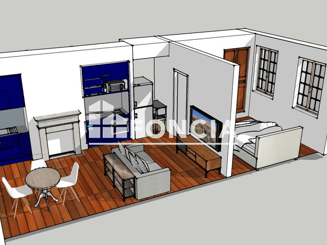 Appartement 2 pièces (31.29 m²) à louer - Chartres (28000)