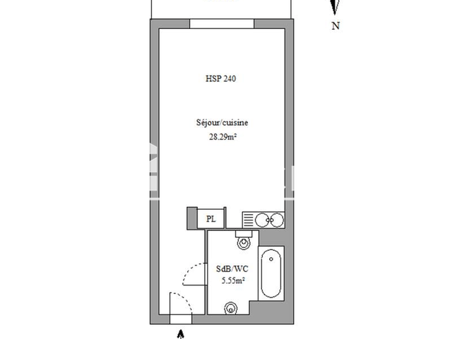Studio (33.84 m²) à louer - La Seyne-sur-mer (83500)