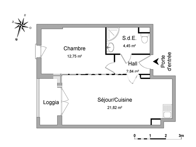 Appartement 2 pièces (41.86 m²) à louer - La Seyne Sur Mer (83500)
