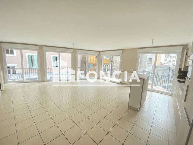 Appartement 3 pièces (83.65 m²) à louer - Thonon- Les-bains (74200)