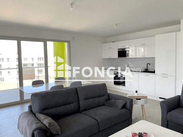 Appartement meublé 3 pièces (67.45 m²) à louer - Saint Genis Pouilly (01630)