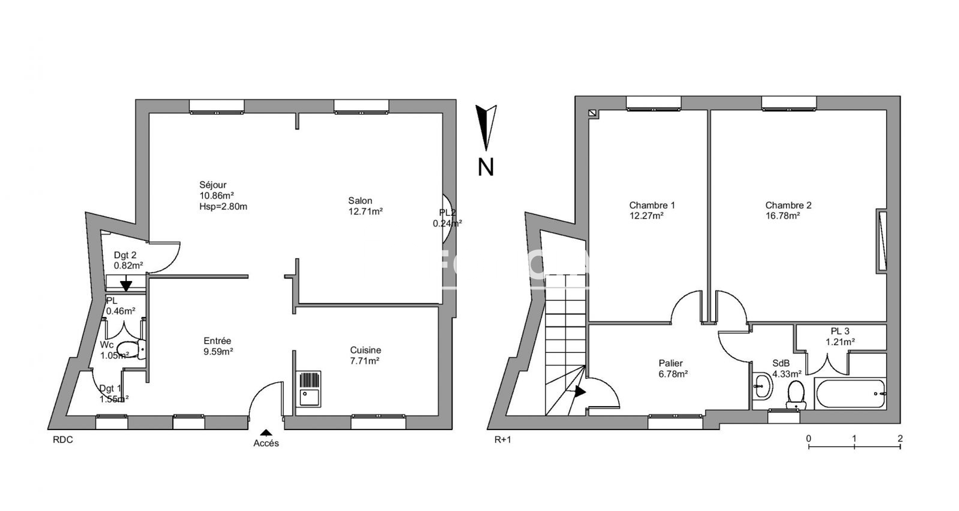 Maison 3 pièces (149.82 m²) à louer - Anet (28260)