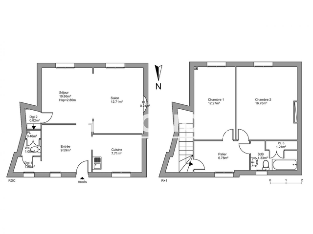 Appartement 3 pièces (149.82 m²) à louer - Anet (28260)