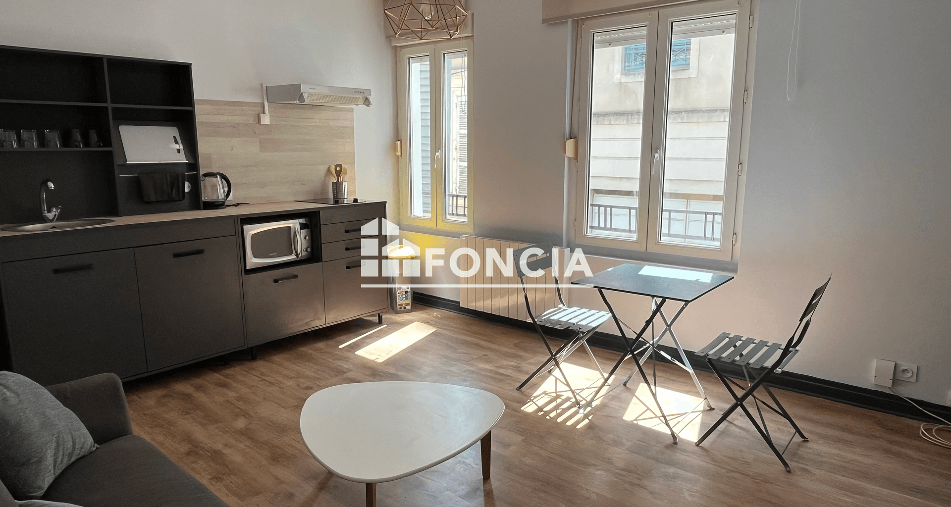 Appartement meublé 2 pièces (29 m²) à louer - Le Mans (72000)