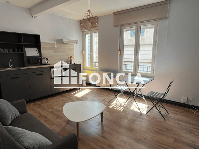 Appartement meublé 2 pièces (29 m²) à louer - Le Mans (72000)