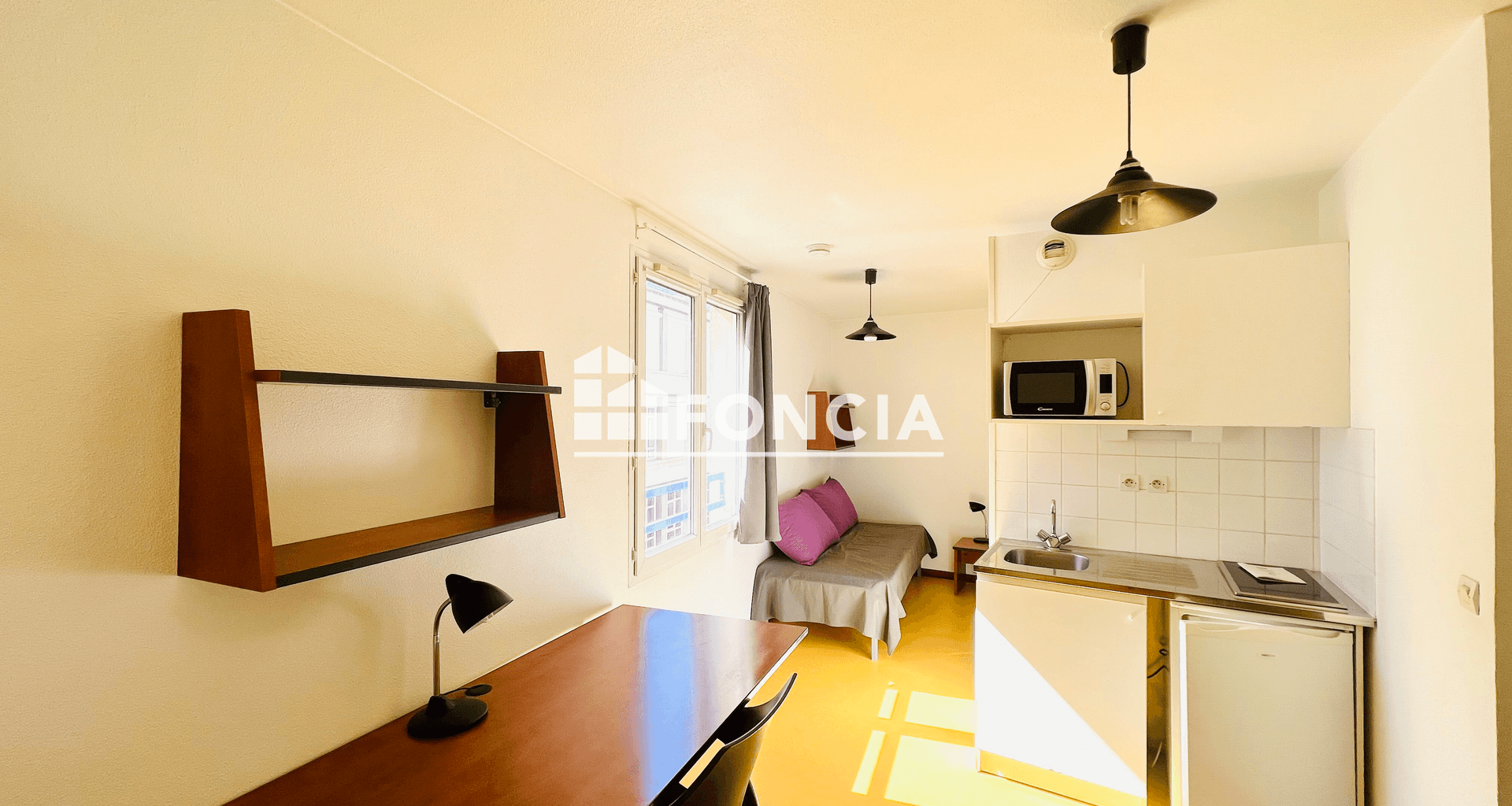 Studio meublé (19 m²) à louer - Saint-étienne (42000)