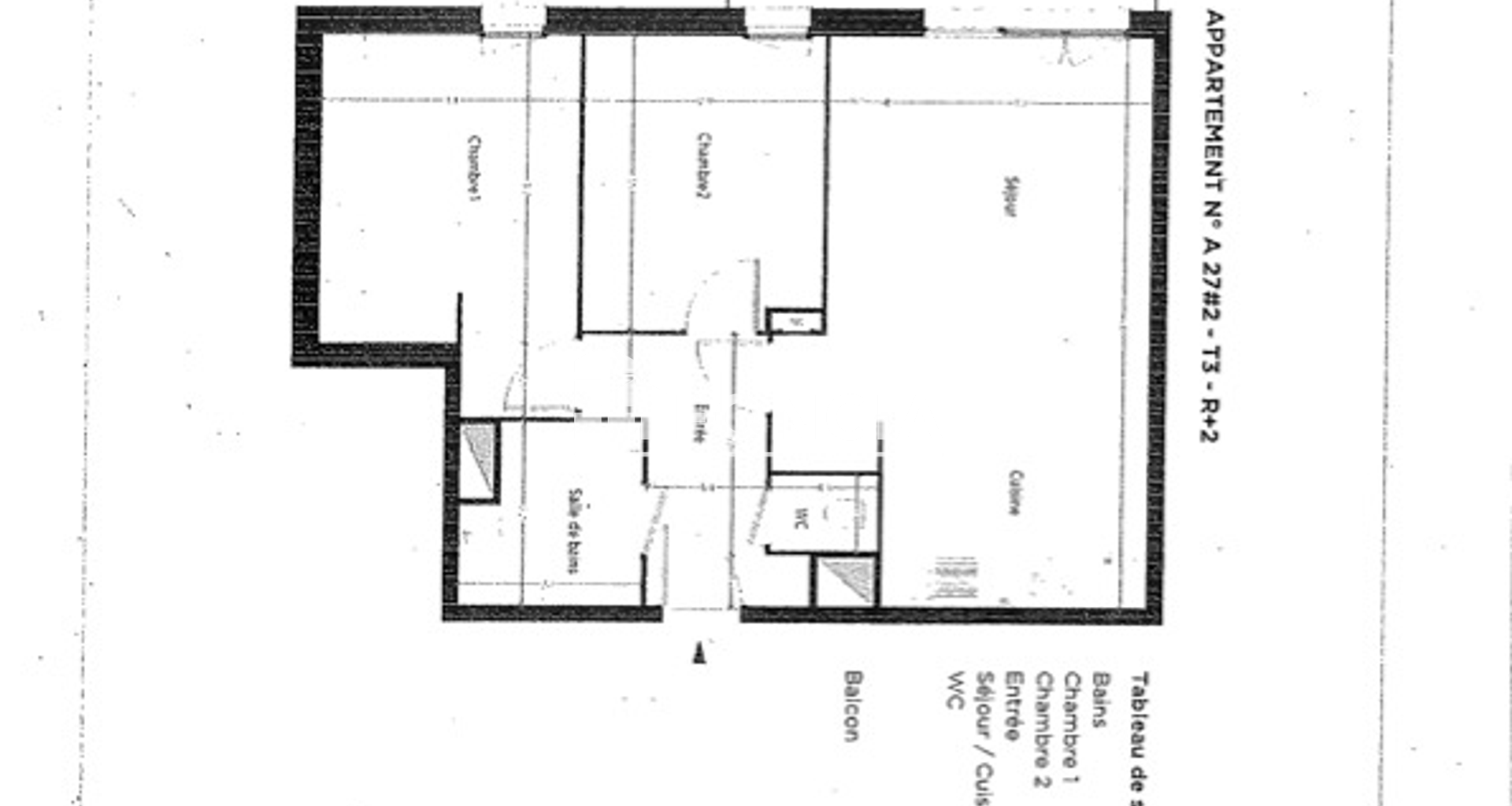 Appartement 3 pièces (62.76 m²) à louer - Lens (62300)