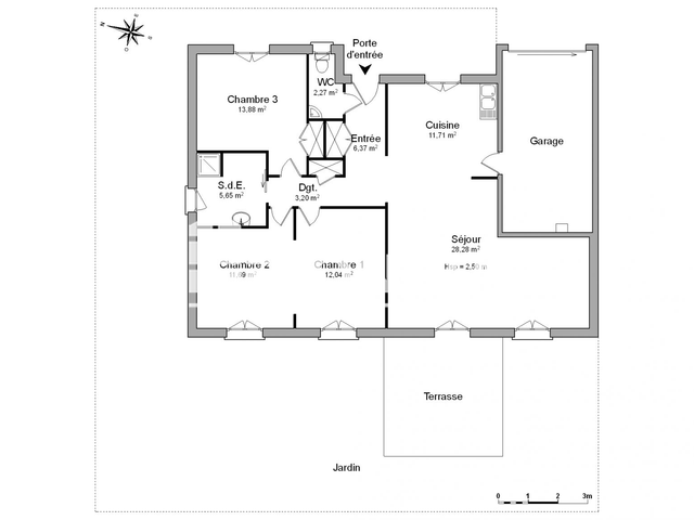Maison 4 pièces (95.09 m²) à louer - Niort (79000)