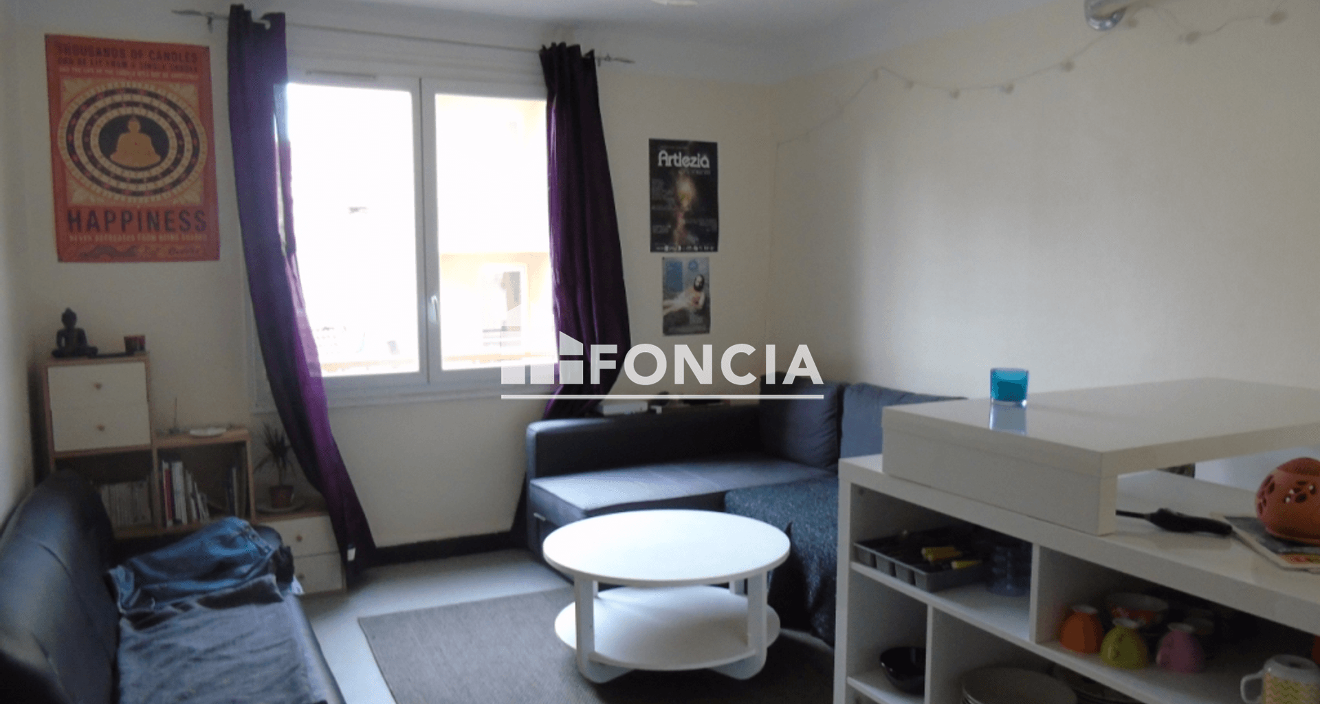 Appartement 3 pièces (49.53 m²) à louer - Villeurbanne (69100)