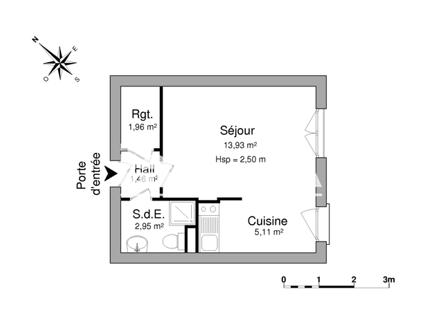 Studio (25.41 m²) à louer - Limoges (87000)