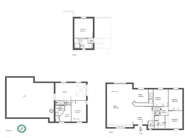 Maison 5 pièces (142.54 m²) à louer - La Rochelle (17000)