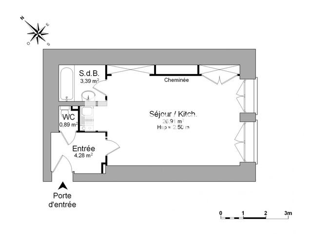 Studio (35.47 m²) à louer - Limoges (87000)