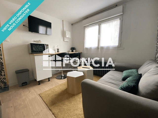 Appartement meublé 2 pièces (20.03 m²) à louer - Poitiers (86000)
