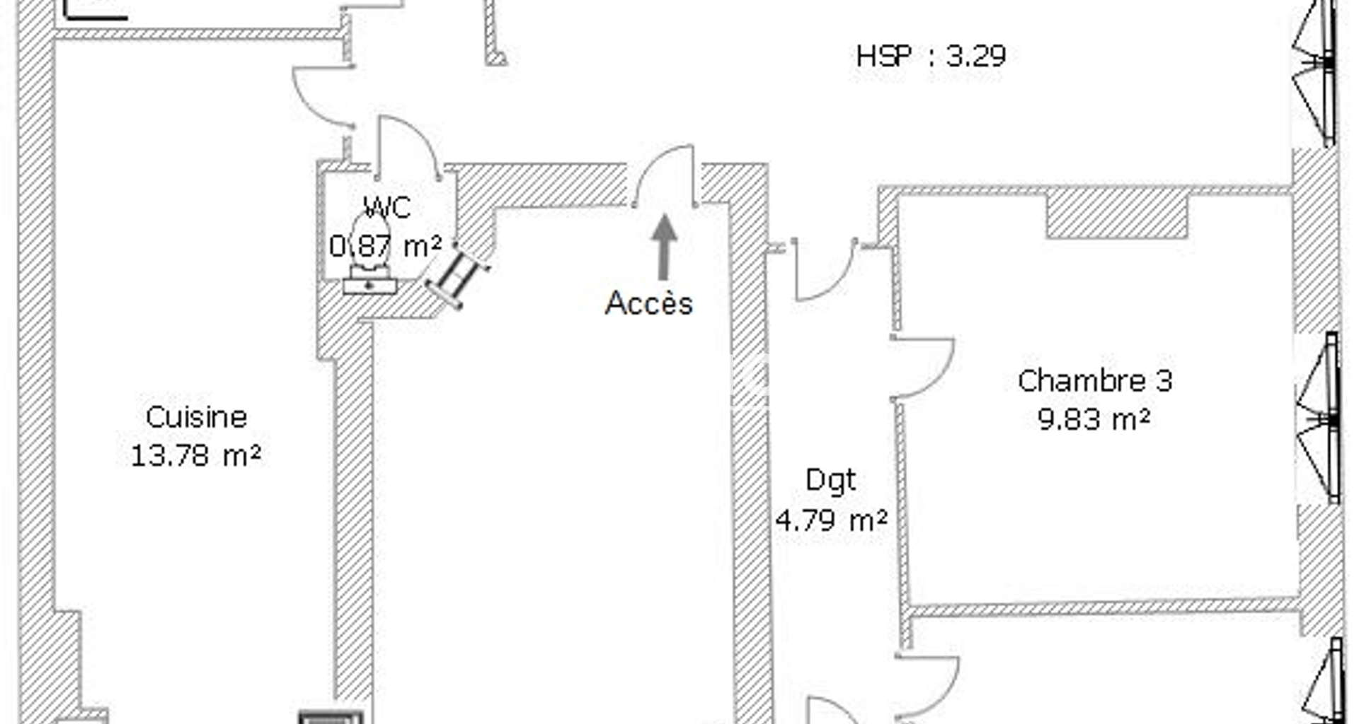 Appartement 5 pièces (121.61 m²) à louer - Lyon 6ᵉ (69006)