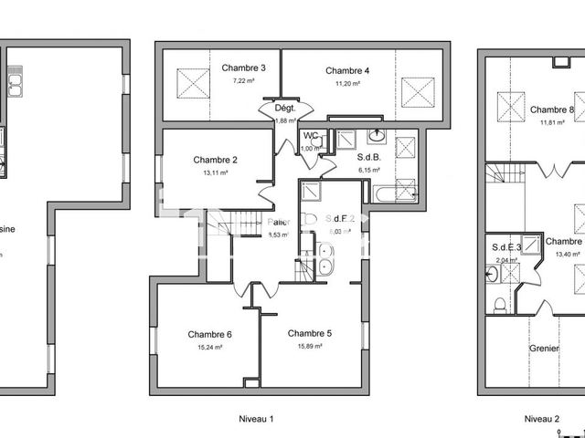 Maison 10 pièces (211.45 m²) à louer - Louveciennes (78430)