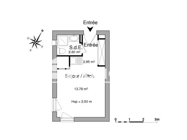 Studio (19.33 m²) à louer - Elancourt (78990)