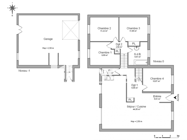Maison 5 pièces (112.84 m²) à louer - L'houmeau (17137)