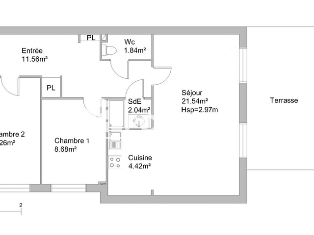 Appartement 3 pièces (62.07 m²) à louer - Poitiers (86000)