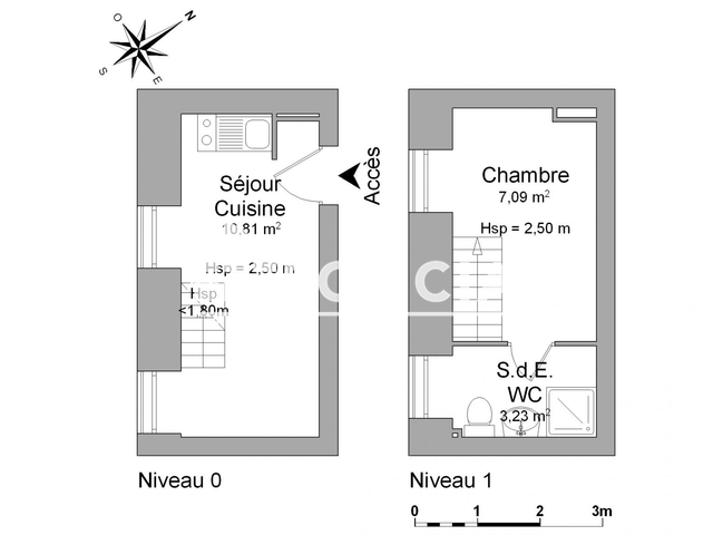 Studio (21.13 m²) à louer - Limoges (87000)