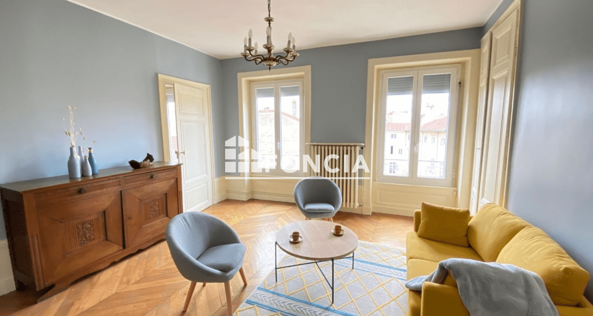 Appartement meublé 2 pièces (61.51 m²) à louer - Lyon 2ᵉ (69002)